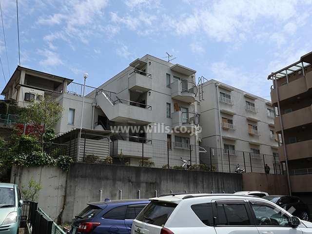 ライオンズマンション本山の外観（北西側から）