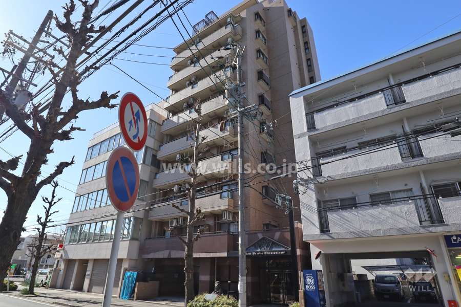 ライオンズマンション千種南の外観（北東側から）