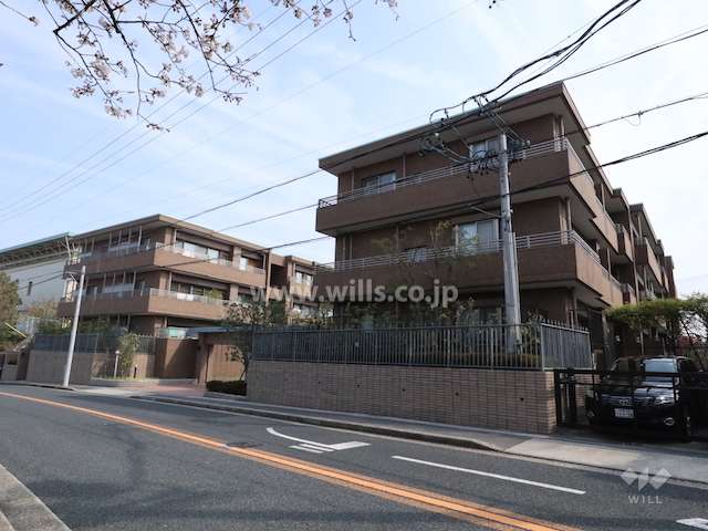 ロイヤルシャトー高峯東の全景（南西側から）