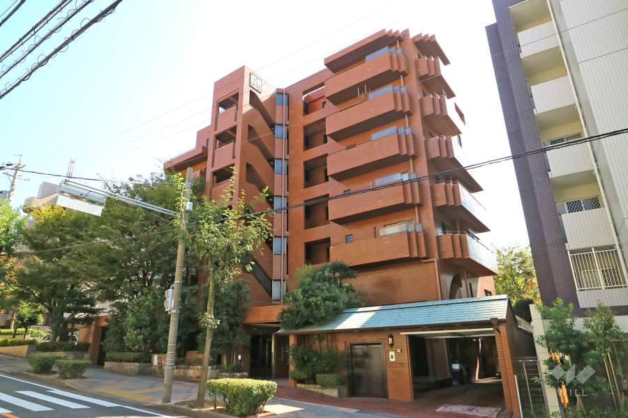 三旺マンション猫洞の外観（北西側から）