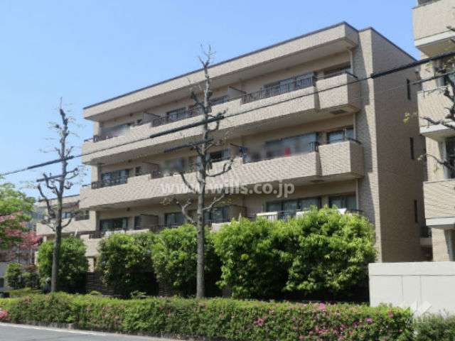 光ヶ丘パークハイツ1番館の外観(南東側から)