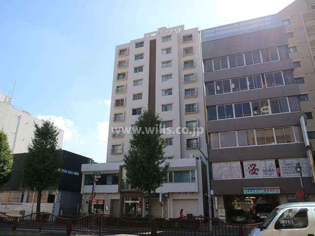 ラポール池下の外観（北西側から）