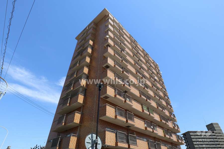 一光ハイツ千代田橋の外観（南西側から）