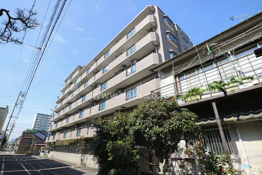 サンマンションアトレ今池南の外観（南東側から）