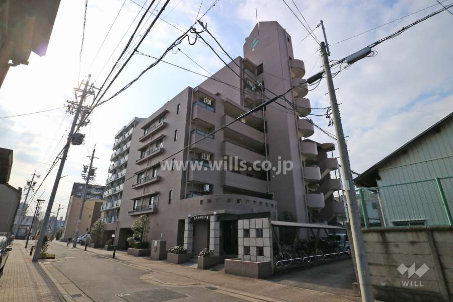 グレイス千種の外観（北東側から）