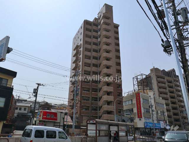 カルティア光ヶ丘の外観(北東側から)