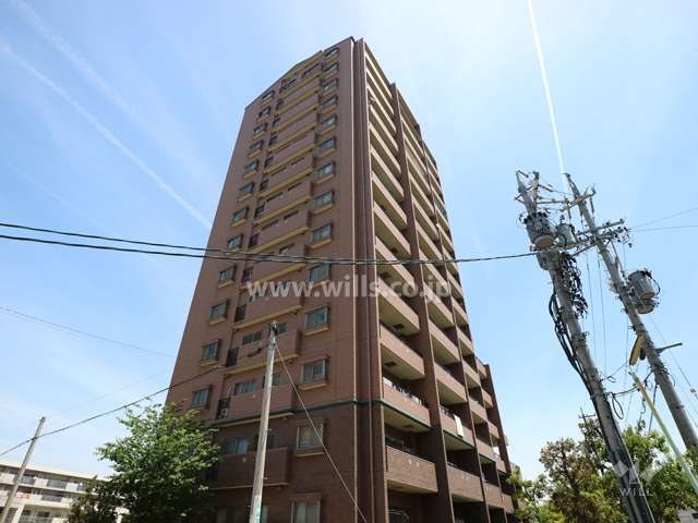 グランドメゾン茶屋が坂の外観（南西側から）