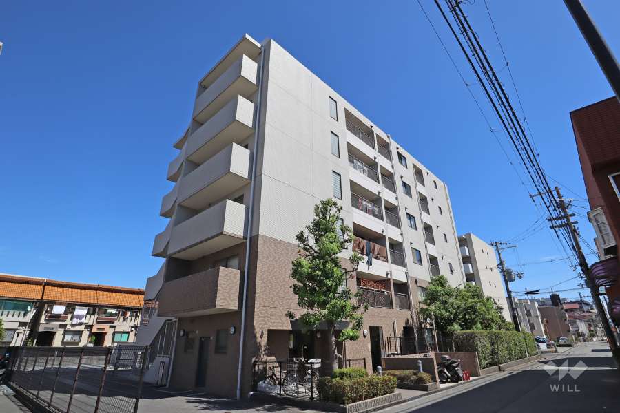 豊中曽根パーク・ホームズの外観(北西側から）