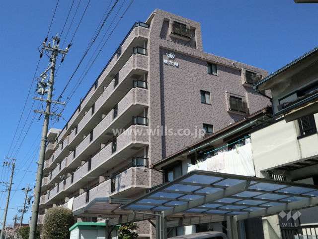 宝マンション城木町の外観(南東側から)