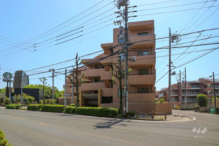 藤和ライブタウン鹿子殿の外観（北西側から）