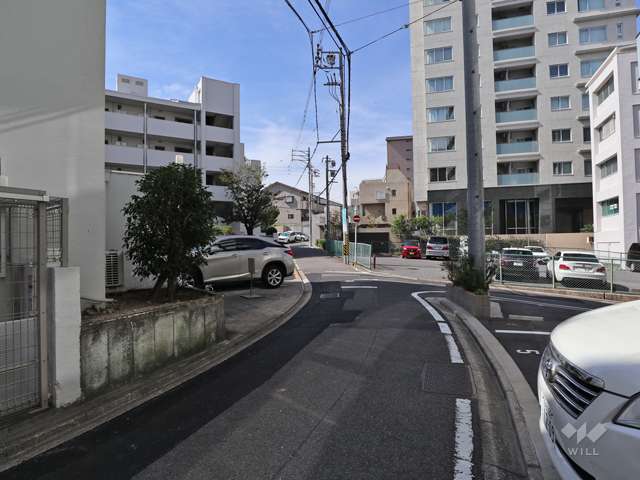 敷地南側の道路