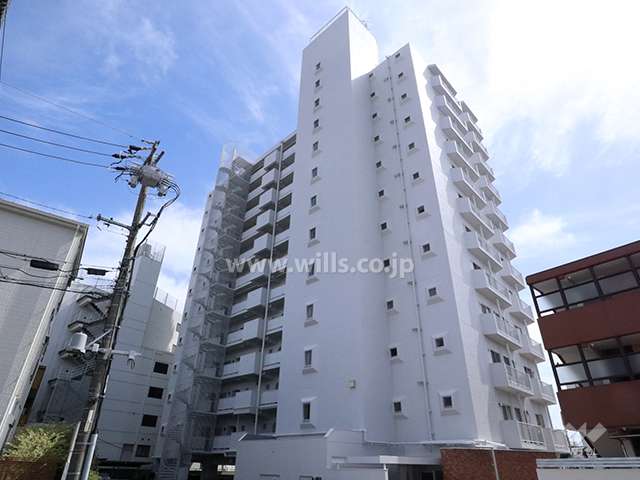 覚王山アーバンライフの外観（北西側から）