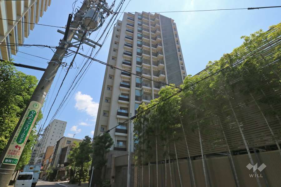 プラウド池下サウスヒルの外観（西側から）