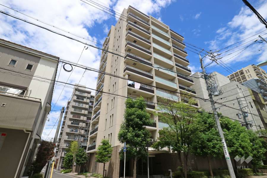 プラウド池下ウエストの外観(南西側から)