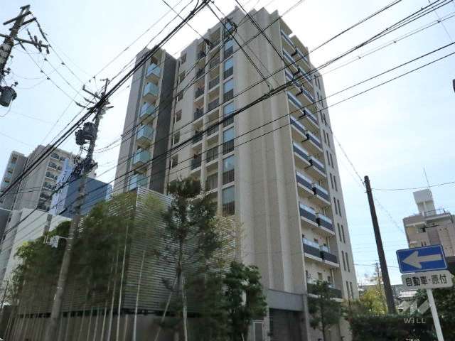 プラウド池下ウエストの外観(北側から)