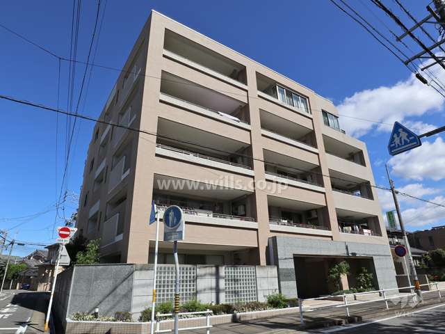 プラウド本山橋本町の外観（南西側から）