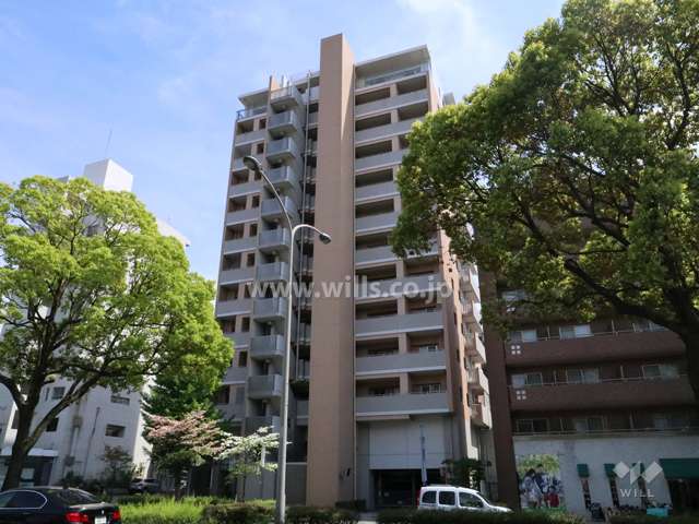 プラウド星が丘元町の外観（北西側から）
