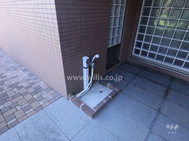 ペット足洗い場