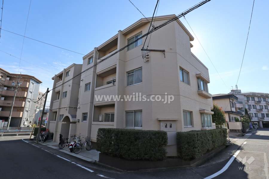 三旺マンション第5名東の外観（北西側から）