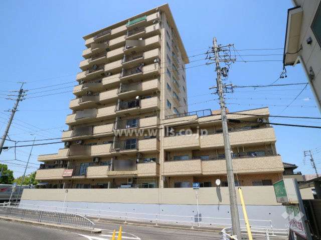 三旺マンション千代田橋の外観(南東側から)