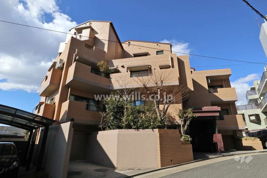 グランドメゾン御棚町の外観(南東側から)