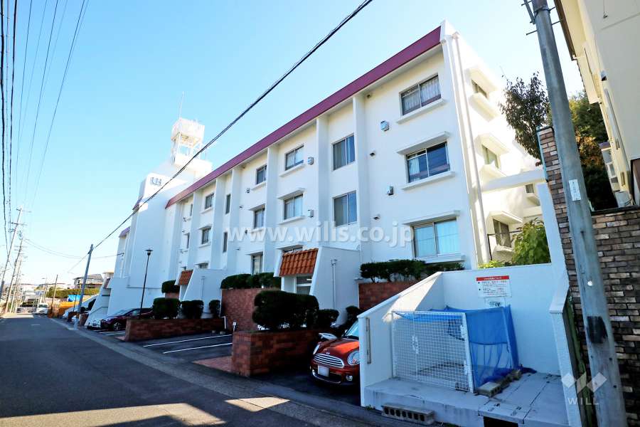 UH御影ハウスの外観（北西側から）