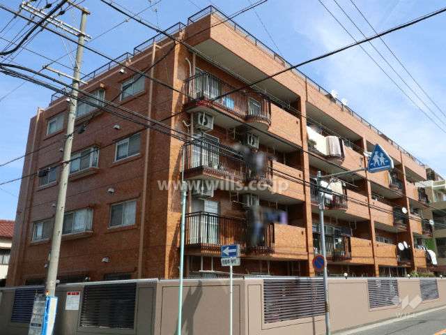 三旺マンション池下の外観(南側から)