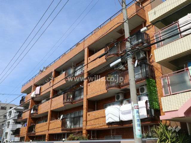 三旺マンション池下の外観(南側から)