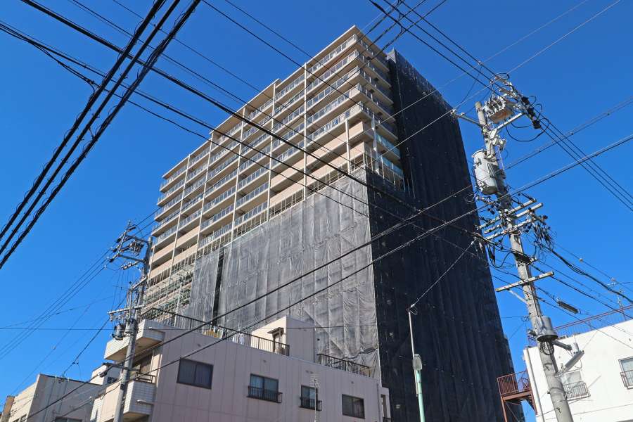 ウェリスライオンズ・ザ・セントラルの外観（南東側から）