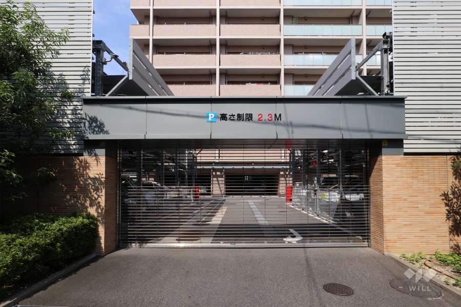 駐車場の出入口（南側）