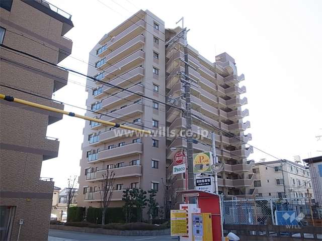 テイツ豊中庄内西町の外観（北東側から）