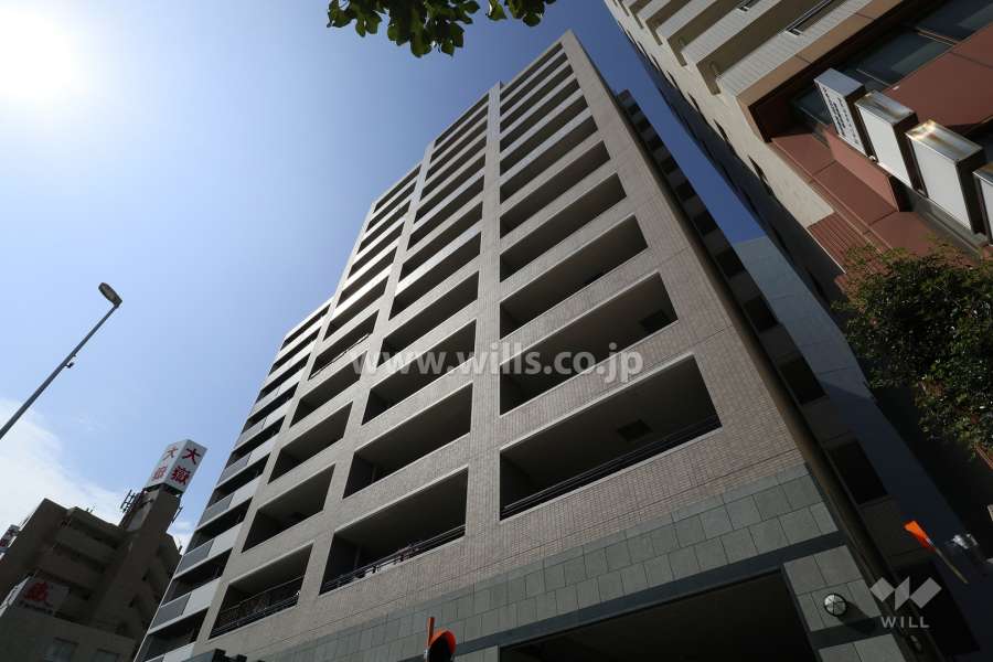 グランコート鶴舞の外観（東側から）