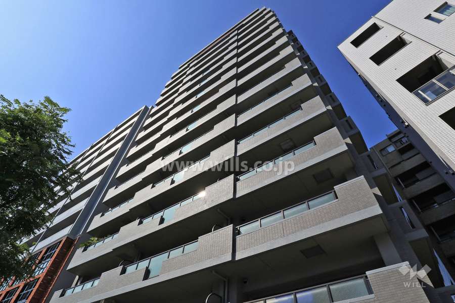 グラン・コート大須の外観（北東側から）