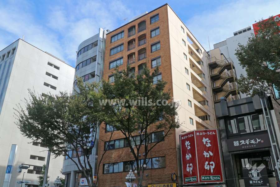 チサンマンション広小路の外観（北西側から）