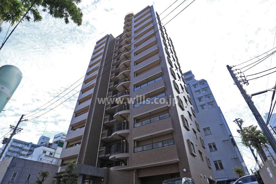 ダイアパレスステーションプラザ金山の外観（北西側から）