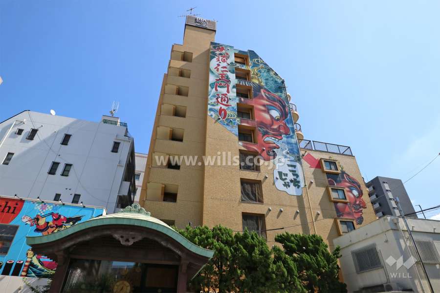 ダイアパレス大須第2の外観(西側から)