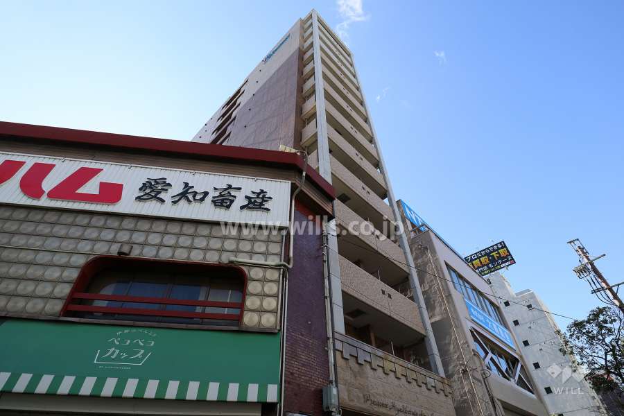 プレサンス東別院駅前コネクションの外観（北東側から）