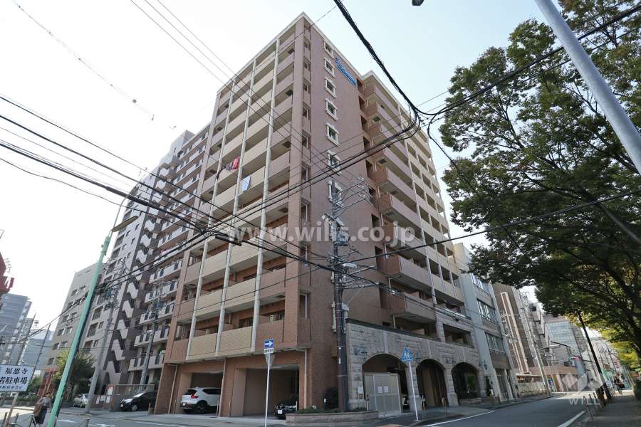 プレサンス久屋大通公園サウスの外観（北東側から）