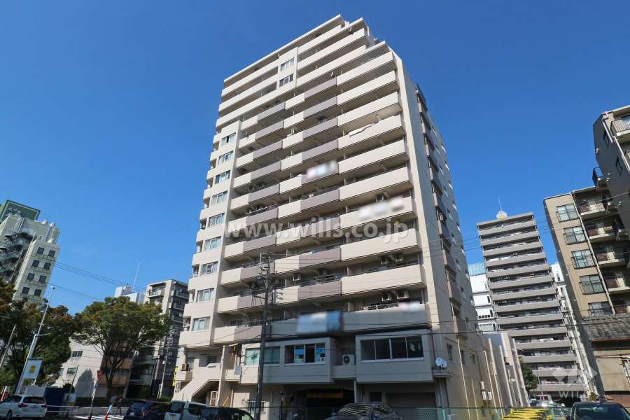 エスポア富士見台の外観（南東側から）