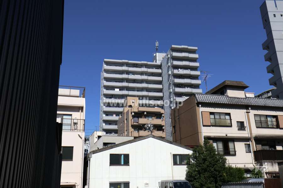 ナビシティ大須Ⅱの外観（南西側から）