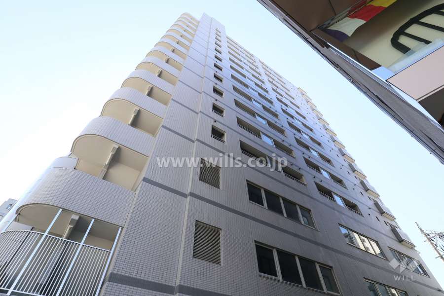 ナビシティ大須Ⅱの外観（北側から）