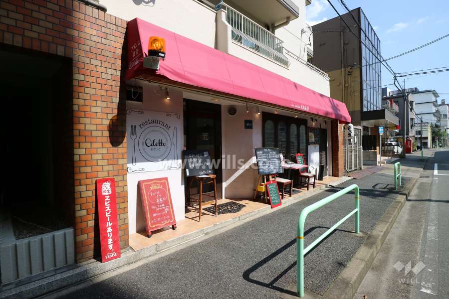 1階部分は店舗です