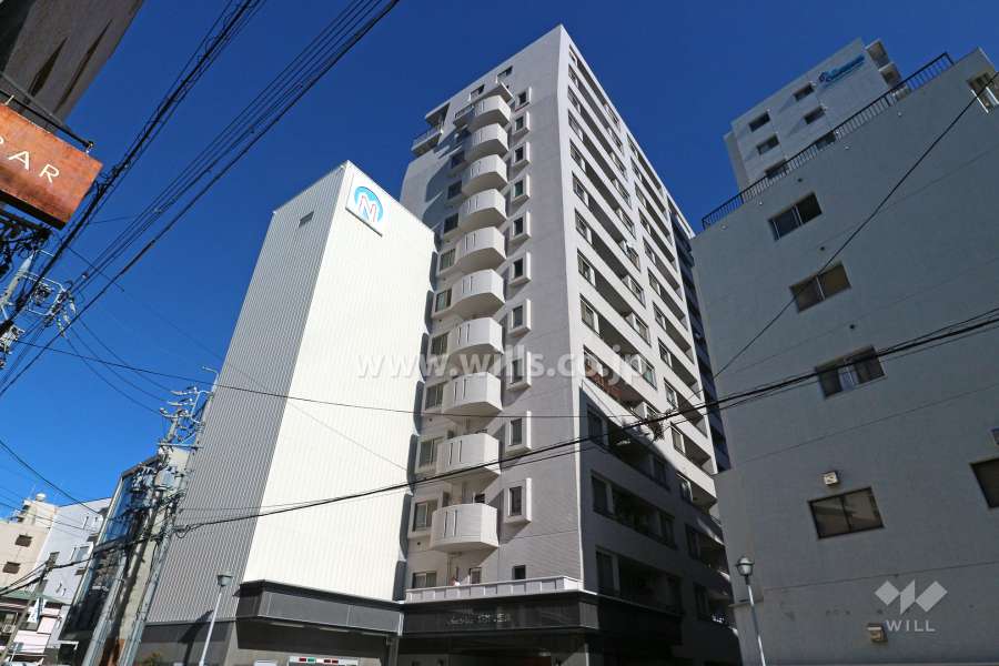 サンパーク鶴舞公園南の外観（西側から）