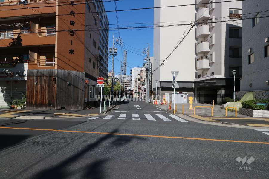 敷地の前面道路