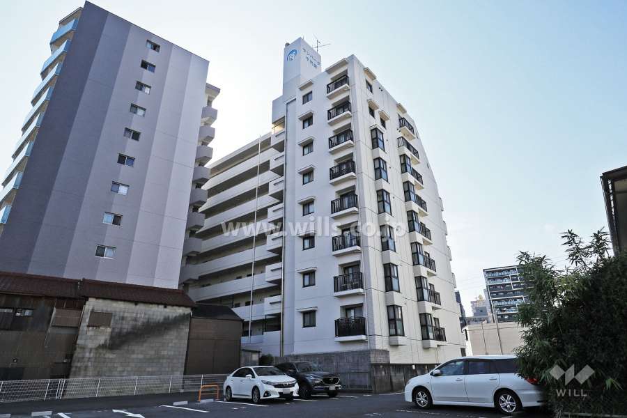 サンパーク千代田の外観（北東側から）