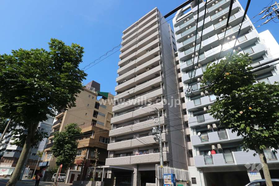 エスポア上前津Ⅱの外観（南東側から）