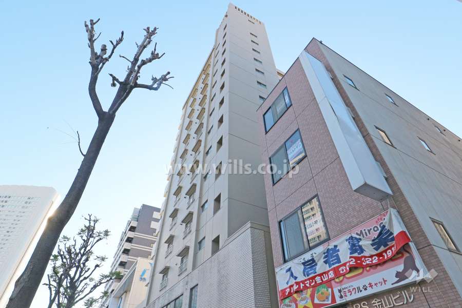 金山グランドハイツの外観（北東側から）