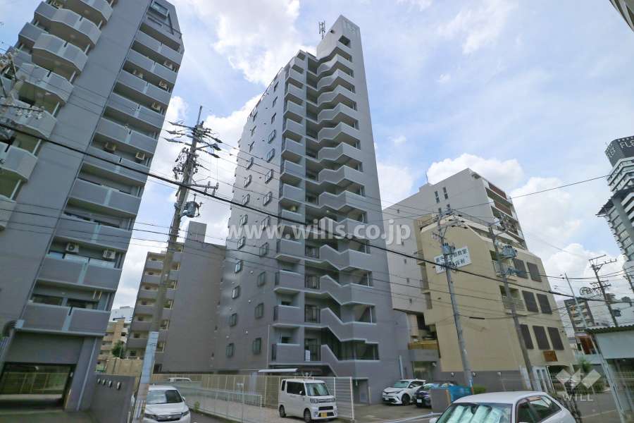 ユーハウス新栄・西館の外観（北東側から）