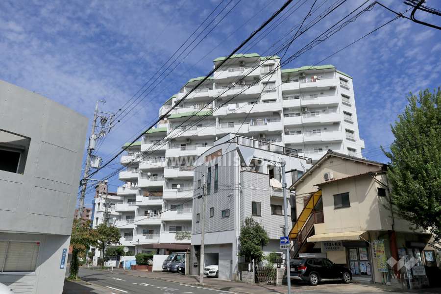 エスポア金山Ⅱの外観（南西側から）