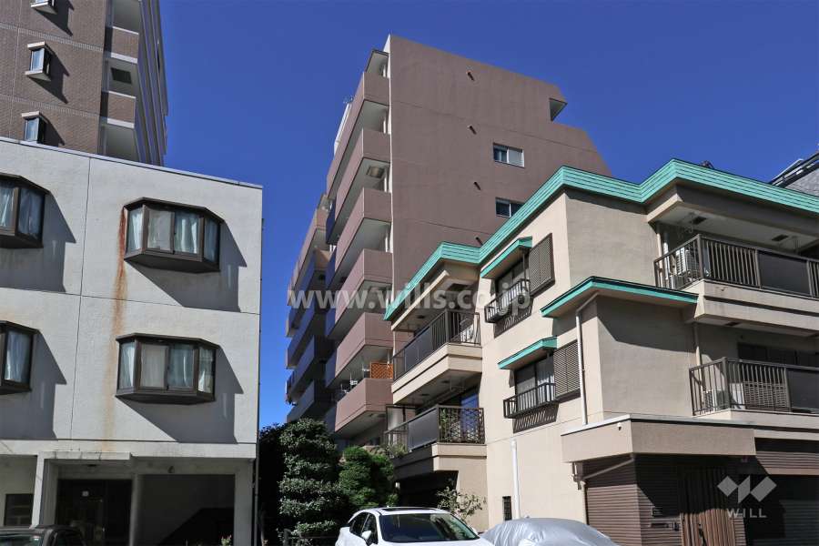 三旺マンション第2金山の外観（南東側から）